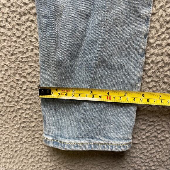 Old Navy Jeans Teens Size 14 Blue Distressed Light Wash Built in Flex - Picture 4 of 14